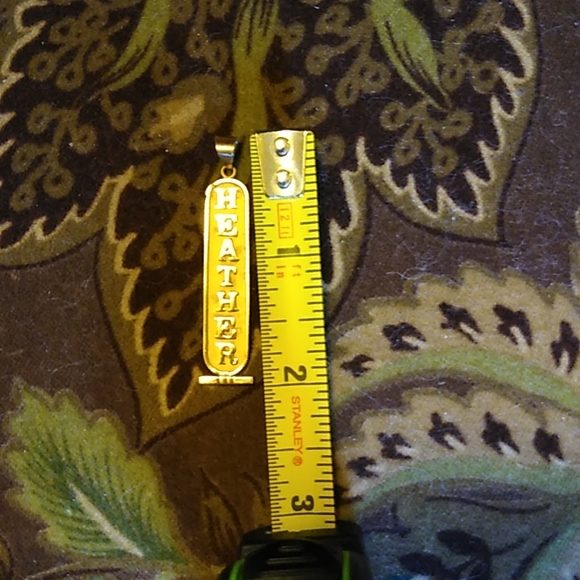 Egyptian name tag 18ct gold - Picture 4 of 4